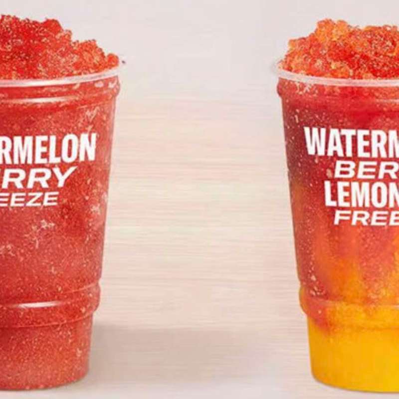 New Watermelon Berry Freeze at Taco Bell 